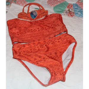 DISNEY 2 PIECE SWIMSUIT-SIZE 5/6